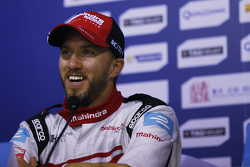 Derde plaats Nick Heidfeld, Mahindra Racing