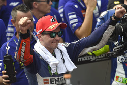 Segundo lugar, Jorge Lorenzo, Yamaha Factory Racing