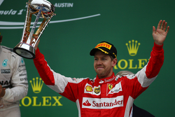 Podium: 3. Sebastian Vettel, Ferrari