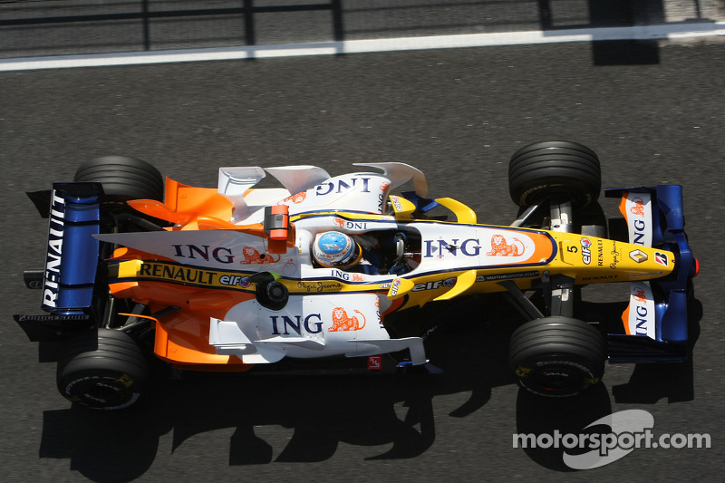 Fernando Alonso, Renault R28, 2008
