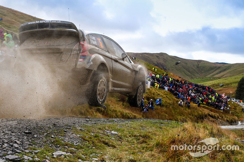 Elfyn Evans und Daniel Barrit, M-Sport Ford Fiesta WRC
