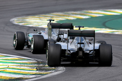 Lewis Hamilton, Mercedes AMG F1 Team en Nico Rosberg, Mercedes AMG F1 Team