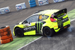 Valentino Rossi und Carlo Cassina, Ford Fiesta