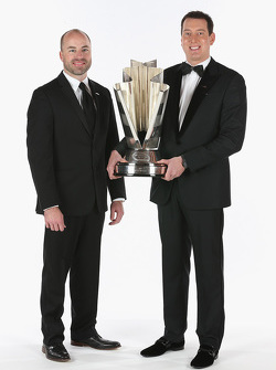 Adam Stevens and 2015 NASCAR Sprint Cup Champion Kyle Busch