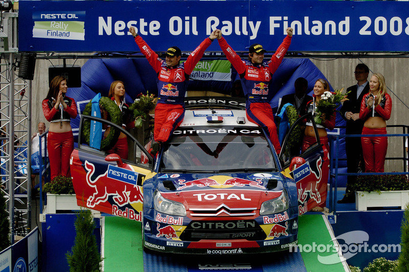 Pemenang Sebastien Loeb dan Daniel Elena, Citroen