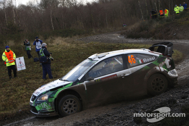 Rallye Großbritannien 2008: Valentino Rossi, Carlo Cassina, Ford Focus RS WRC