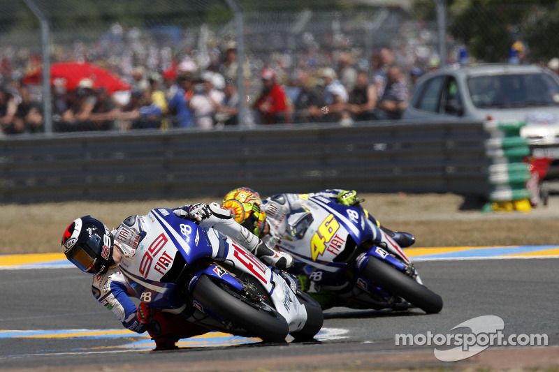 Jorge Lorenzo dan Valentino Rossi, Fiat Yamaha Team