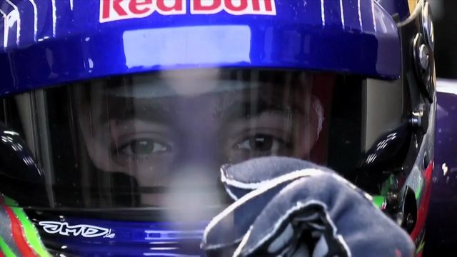 Red Bull On Stage With Scuderia Toro Rosso