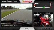 With us in a 458 Challenge at Brno With us in a 458 Challenge at Brno