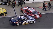 NASCAR Bristol | Keselowski and Reutimann Collide on Pit Road NASCAR Bristol | Keselowski and Reutimann Collide on Pit Road