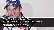 TOYOTA Racing Driver Diary - Nicolas Lapierre, FIA WEC Silverstone 2014 TOYOTA Racing Driver Diary - Nicolas Lapierre, FIA WEC Silverstone 2014