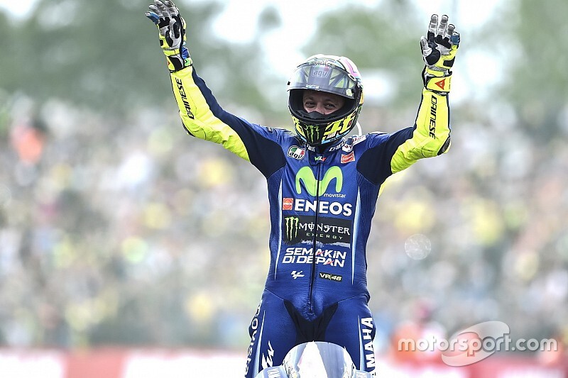 In beeld: Rossi wint voor de tiende keer op Assen