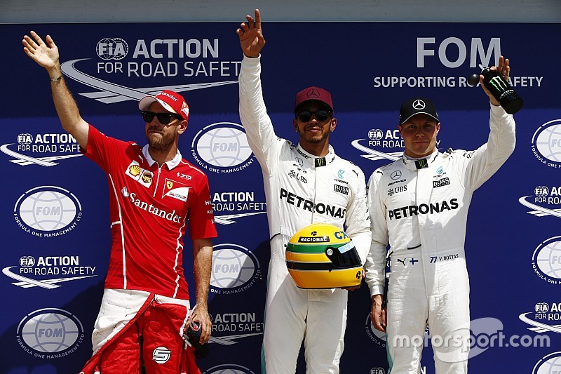 Hamilton klopt Vettel in kwalificatie Canada, Verstappen naar P5