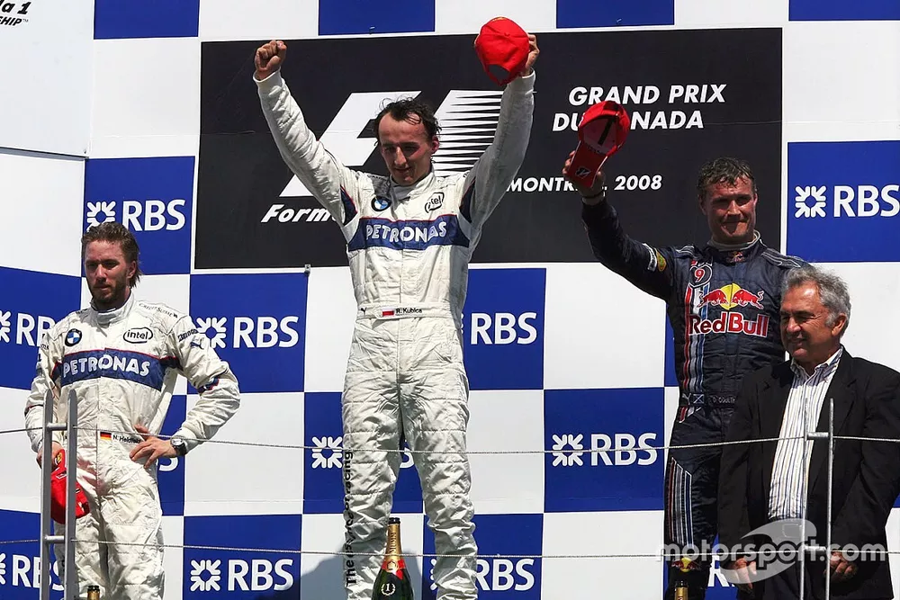  Sauber F1.06 ニックハイドフェルド ミシュラン特別限定 ニック・ハイドフェルド、F1時代の元チームメイト、ロバート・クビサの