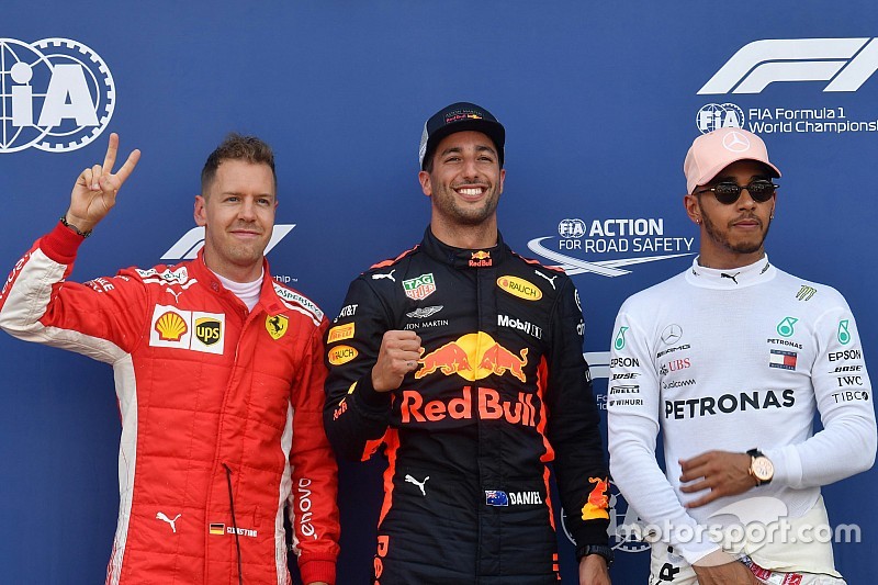 La parrilla de salida GP de Mónaco
