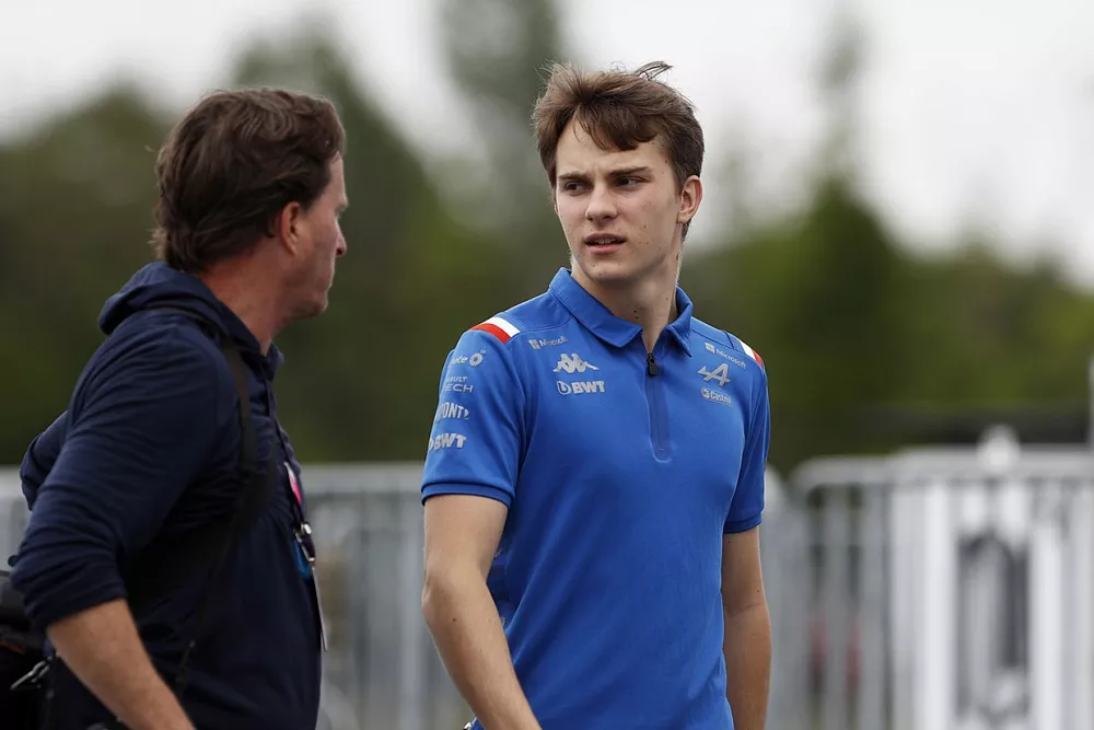 Oscar Piastri, piloto reserva del equipo Alpine F1  
