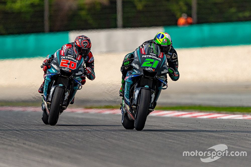 Fabio Quartararo, Petronas Yamaha SRT, Franco Morbidelli, Petronas Yamaha SRT