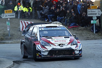 Monte-Carlo, PS9: Toyota riparte forte con Tanak e Meeke. Loeb sale terzo