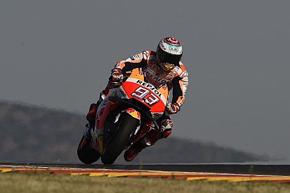 Marquez voor Lorenzo op vrijdag in GP van Aragon