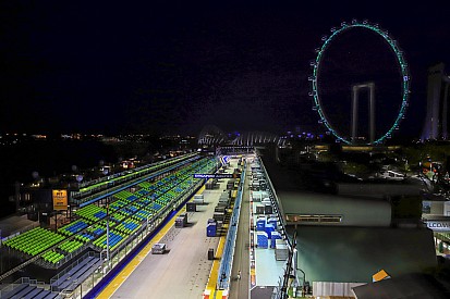 Singapore track length reduced by two metres