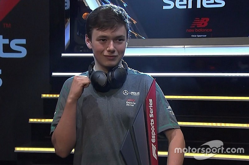 Brendon Leigh repite título en la F1 eSports