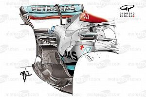 &iquest;Puede Mercedes hacer un F1 2022 sin pontones con su W13?