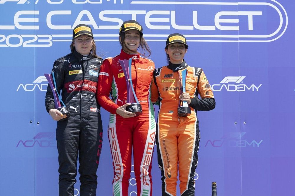 Marta Garc&iacute;a, L&eacute;na B&uuml;hler, Hamda Al Qubaisi