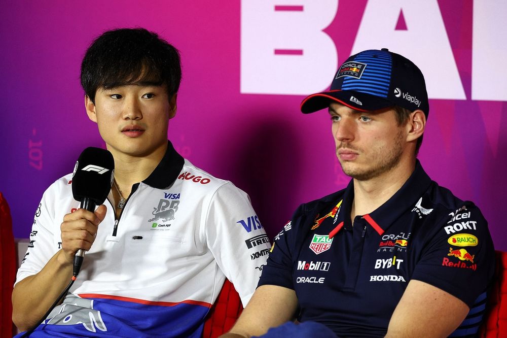 Yuki Tsunoda, Visa Cash App RB F1 Team, Max Verstappen, Red Bull Racing 