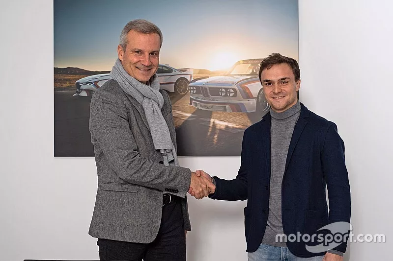 Lucas Auer ve Jens Marquardt, BMW Motorsport 