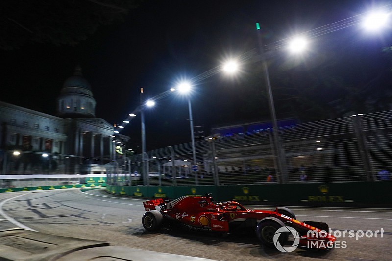 Vettel le restó importancia al tiempo perdido tras golpear el muro