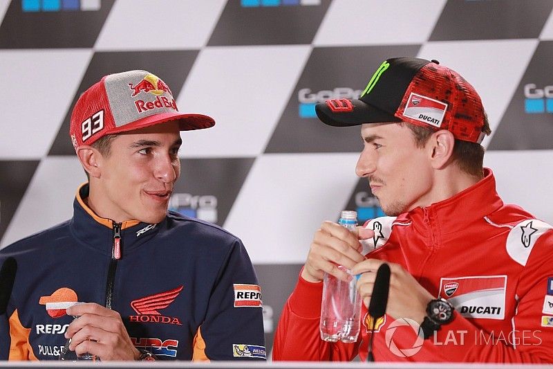 Marc Marquez, Repsol Honda Team, Jorge Lorenzo, Ducati Team