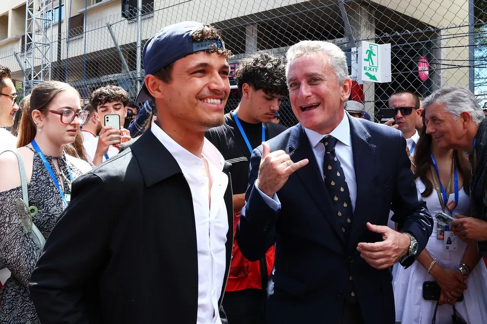 Lando Norris, Alejandro Agag