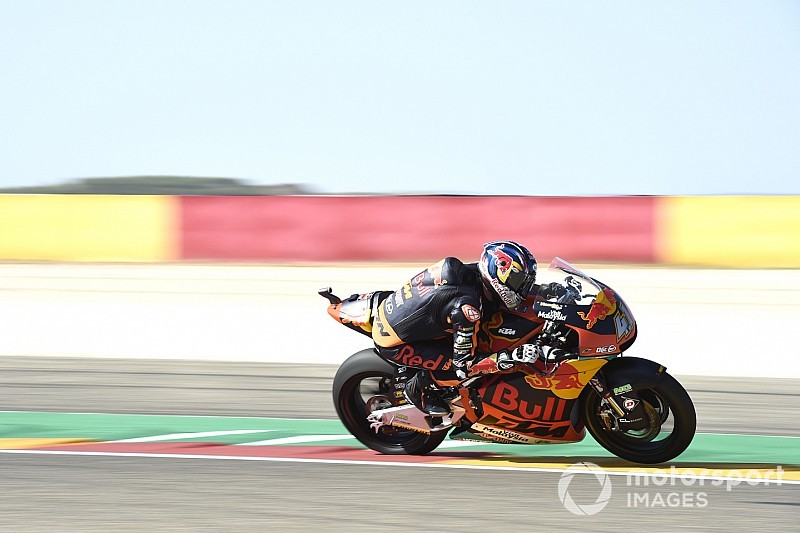 Moto2 Aragon: Binder pakt tweede zege, Bagnaia doet goede zaak in titelstrijd