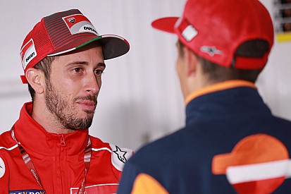 Dovizioso snelste in VT1 op Misano, Marquez en Rossi buiten top-tien
