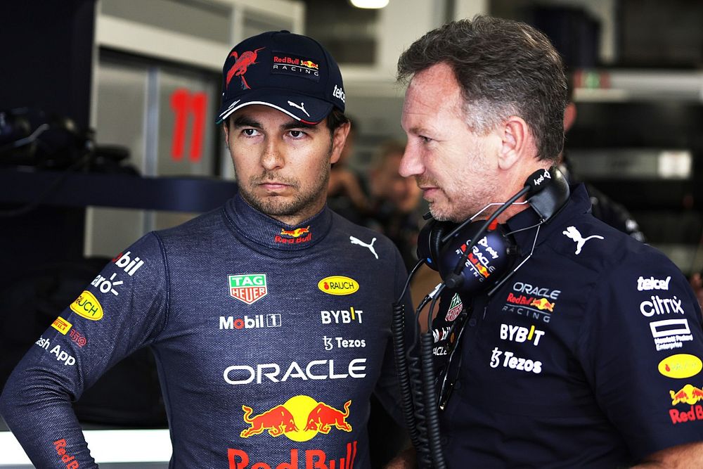 Sergio Pérez, Red Bull Racing, Christian Horner, director de Red Bull Racing