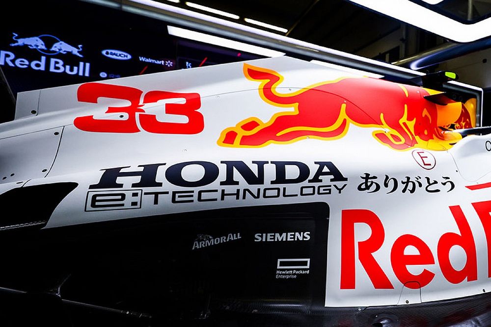 Red Bull Racing RB16B white livery