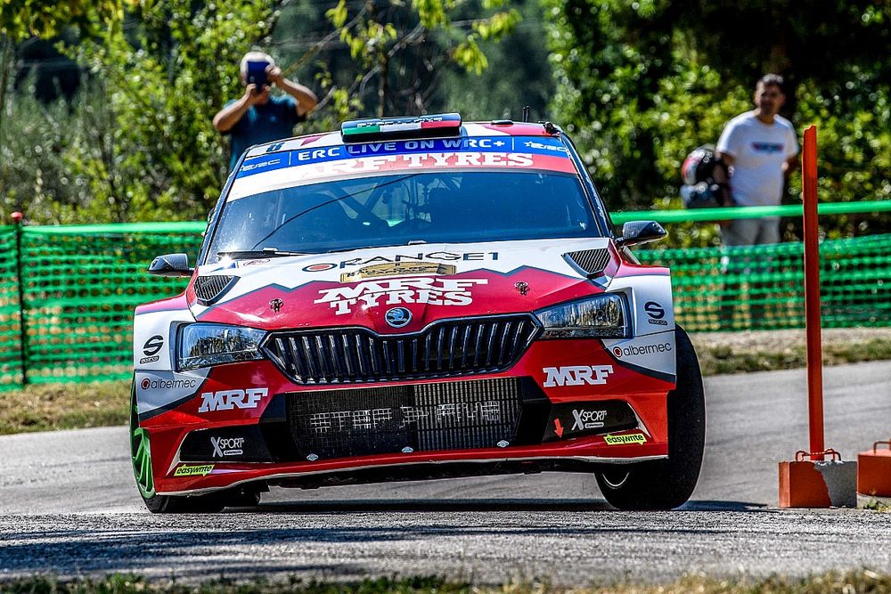 Simone Campedelli, Tania Canton, Skoda Fabia Rally2 evo