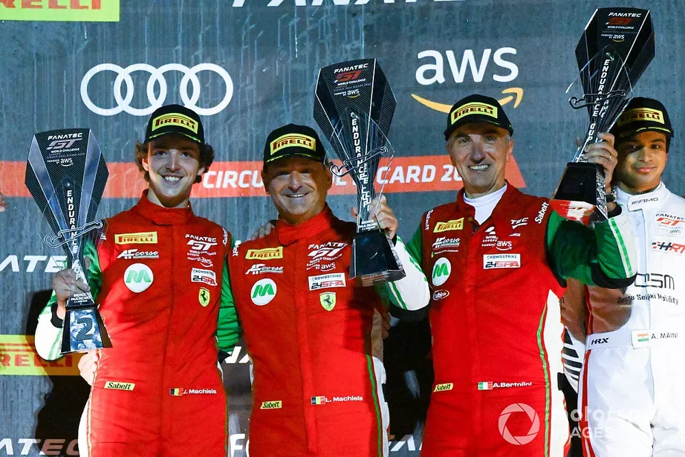 #52 AF Corse, Ferrari 488 GT3 Evo: Andrea Bertolini, Louis Machiels, Jef Machiels
