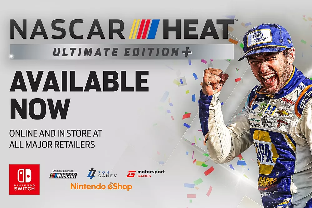 ​NASCAR Heat Ultimate Edition+ officially launches on Nintendo Switch