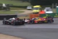 V&iacute;deo: &iexcl;el segundo Ferrari se lleva por delante al primer Toyota en Le Mans!