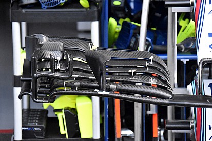 Williams mise sur un nouvel aileron avant