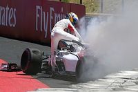 Ericsson explica por qué no se apresuró en salir de su F1 en llamas