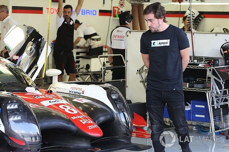 #8 Toyota Gazoo Racing Toyota TS050-Hybrid: Fernando Alonso