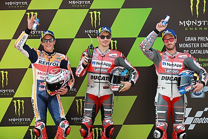 La parrilla de salida del GP de Catalunya