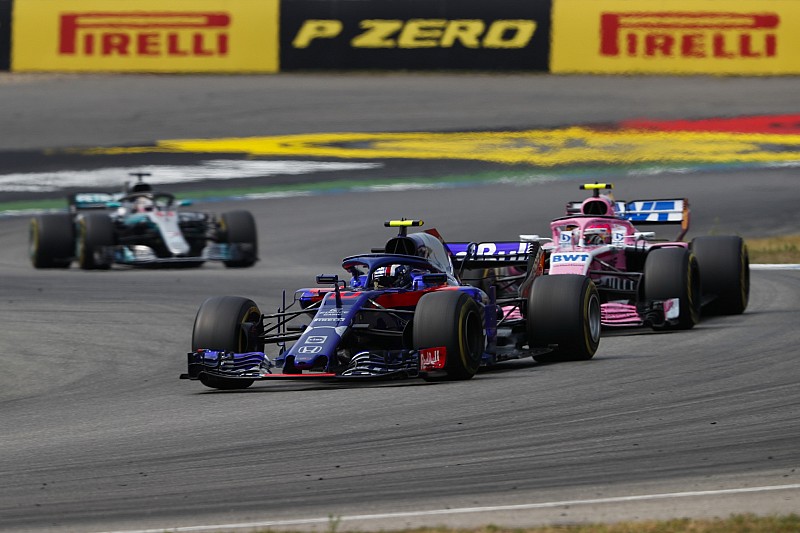 A Force India még nem szokott hozzá, hogy a Haas és a Sauber komoly kihívóvá léptek elő