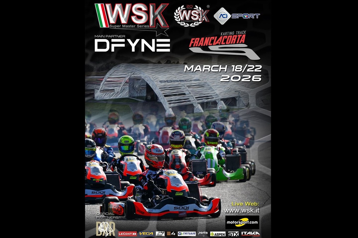 WSK | Attesi oltre 400 piloti a Franciacorta per la conclusione della Super Master Series