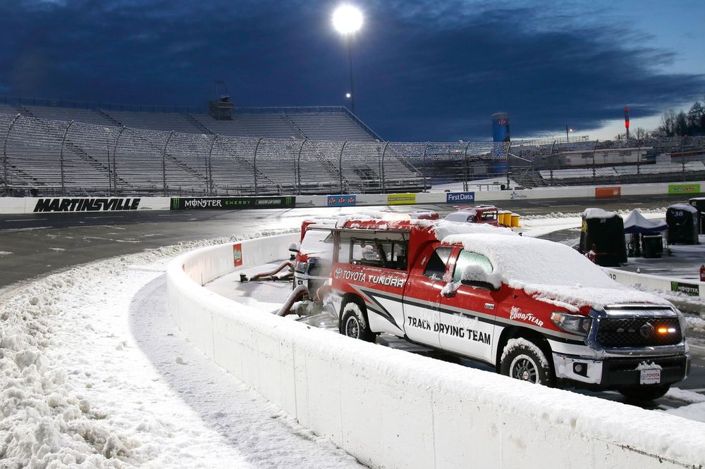 Snow at Martinsville