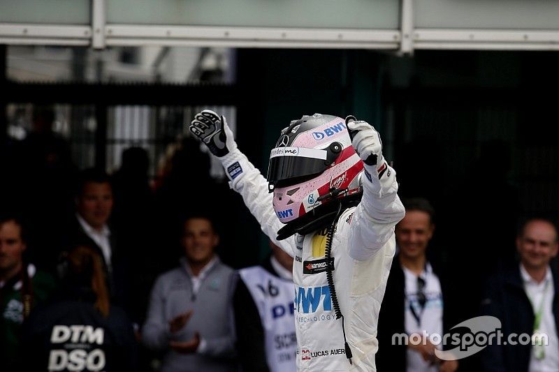 Ganador de la carrera Lucas Auer, Mercedes-AMG Team HWA, Mercedes-AMG C63 DTM