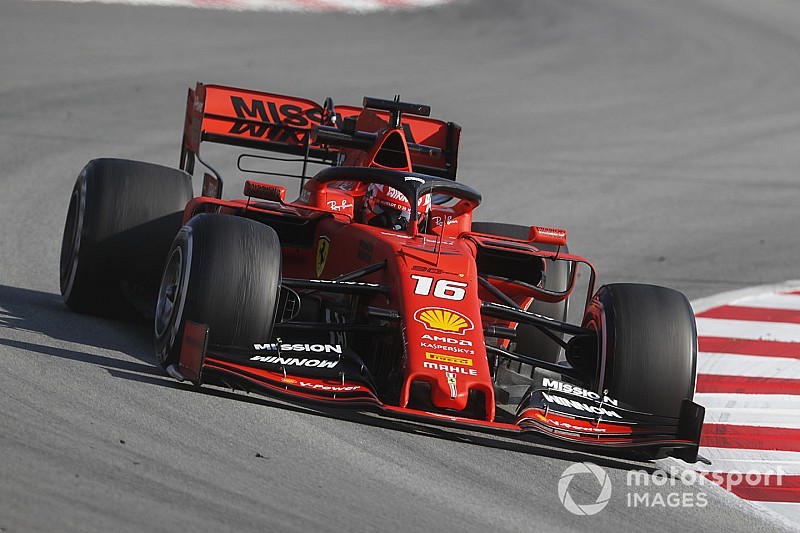 Leclerc zet de toon tijdens voorlaatste testdag, Gasly crasht met Red Bull