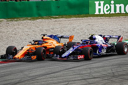 Gasly critica la agresividad de Alonso en Monza
